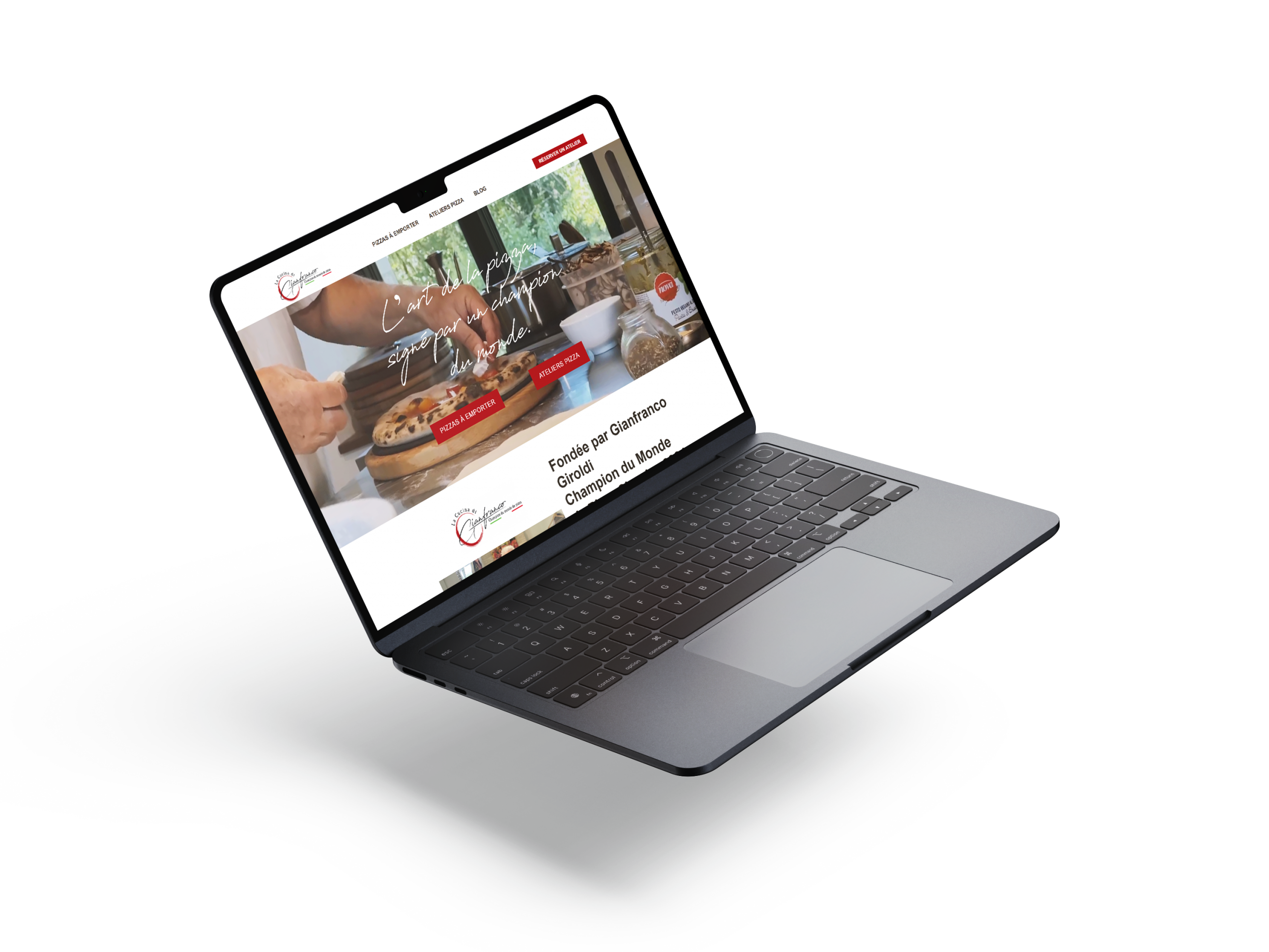 Mockup Site La Cucina